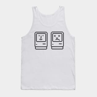 Macintosh Classic Happy and Sad Tank Top